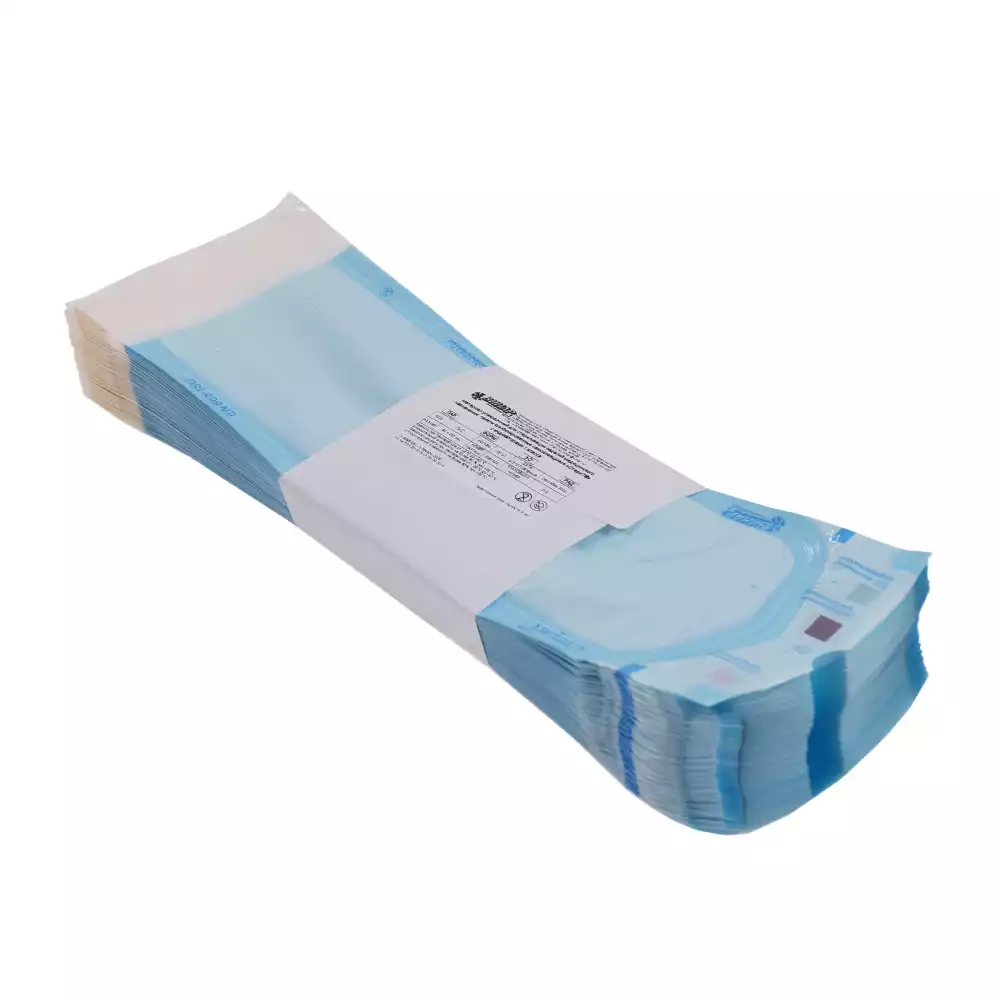 Пакет СтериТ, размер 90*250мм, комбинированный, самоклеющийся, упаковка 100шт