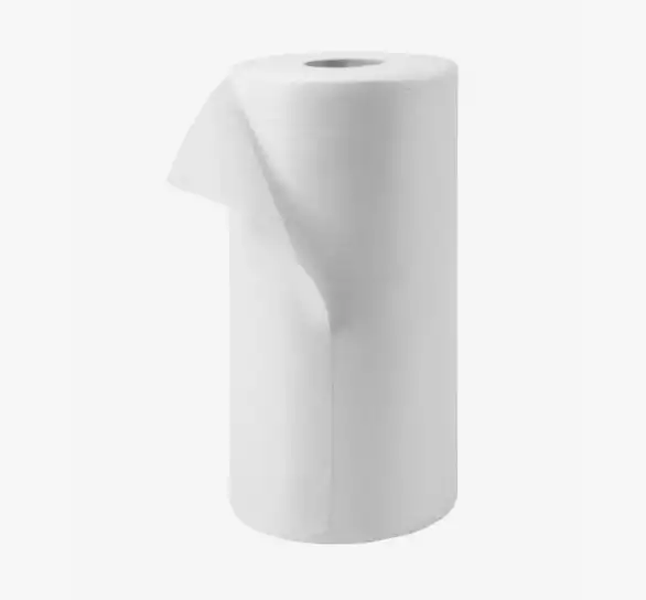 Салфетка 30х40 Спанлейс, рулон, белый №100