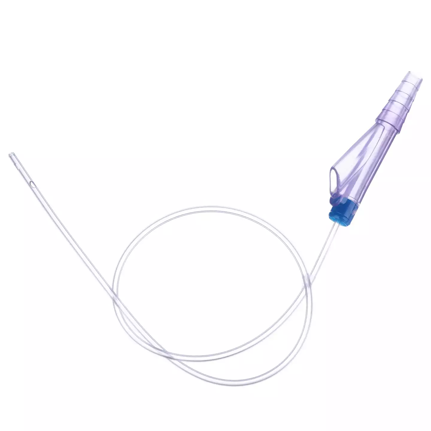 Катетер (зонд) аспирационный Вакон CH-08, диаметр 1,7/2,7мм, длина 50см, цвет синий, стерильный