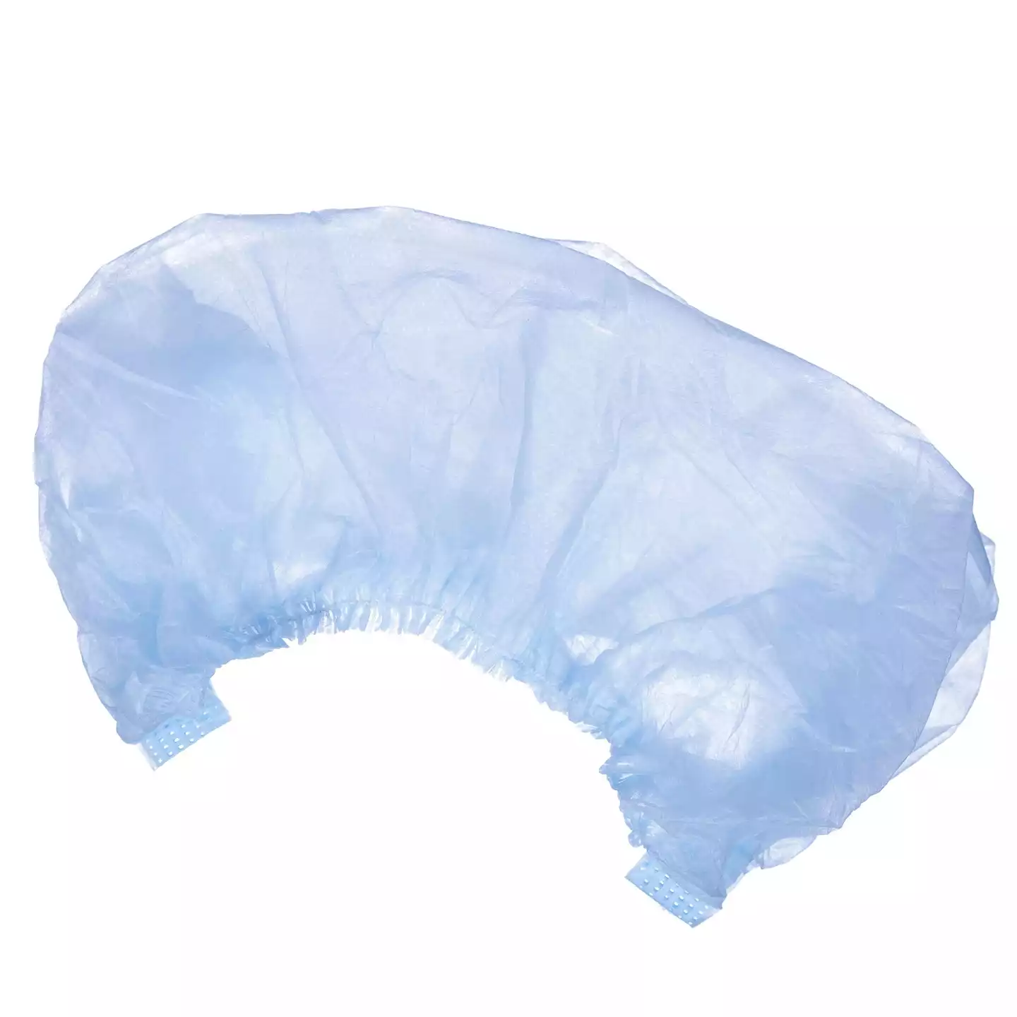 Шапочка -берет Шарлотта, плоская, плотность 10г/м2, нестерильная, цвет голубой