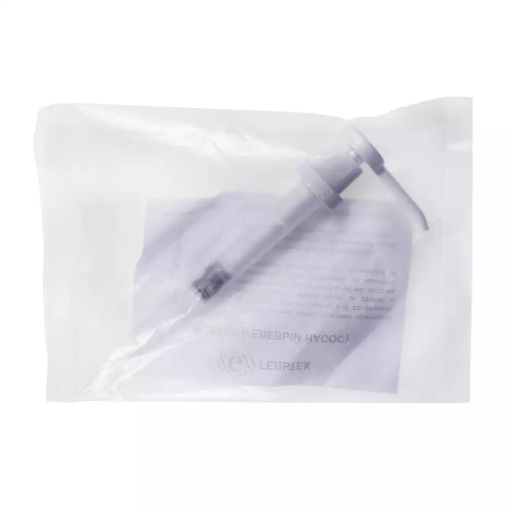 Дозирующее устройство JY20 (дозатор-помпа) для канистр 5л, для перелива контактного геля УЗИ и ЭКГ, длина 24см