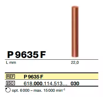 Полир для металла P 9635 F 000.030