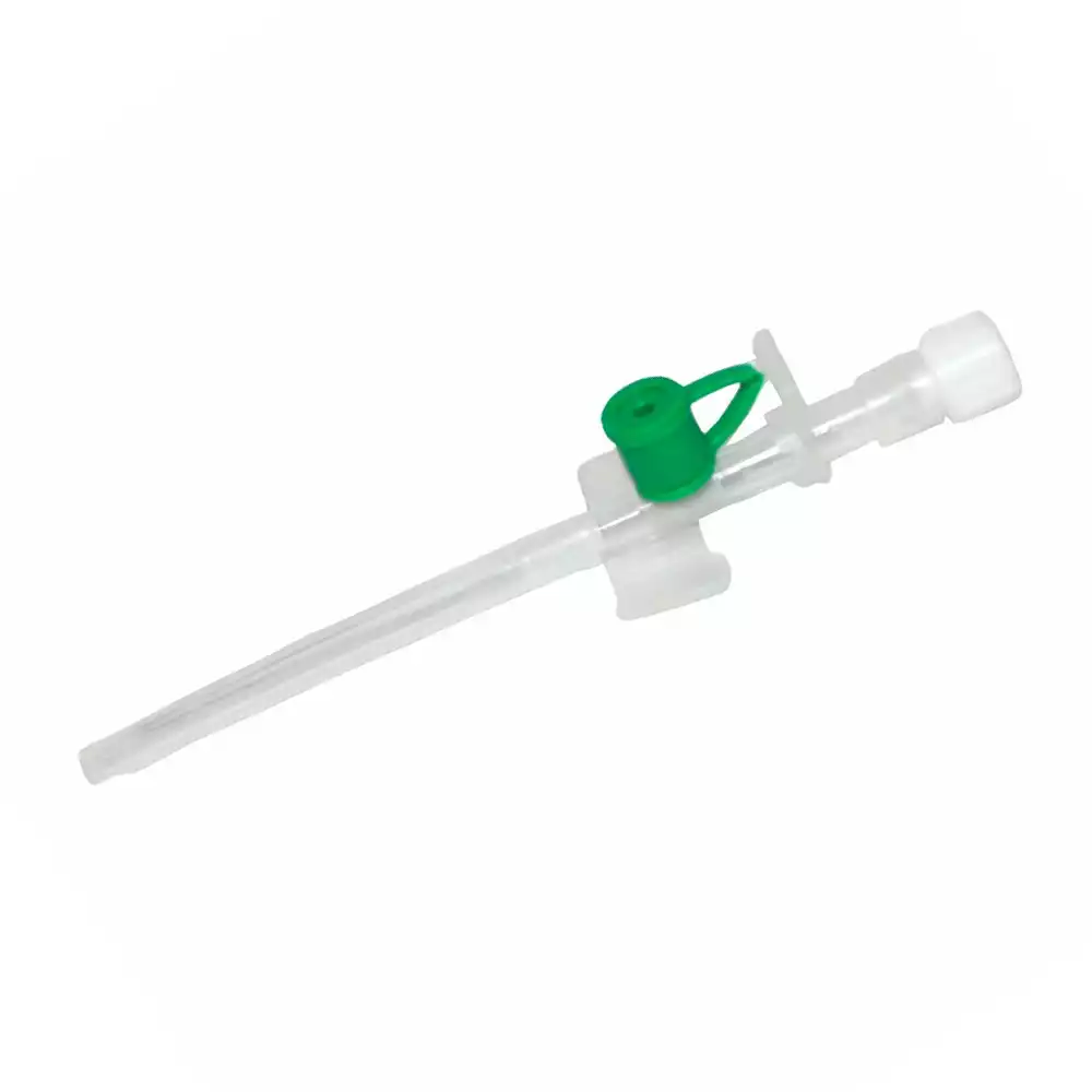 Катетер внутривенный 18G, длина 45мм, диаметр 1,3мм, цвет зеленый, стерильный