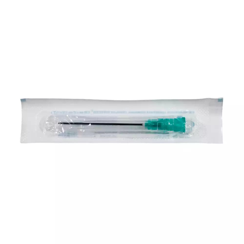 Игла VANSUNTECH инъекционная 21Gх1 1/2 (0,8х38мм), стерильная, зеленая