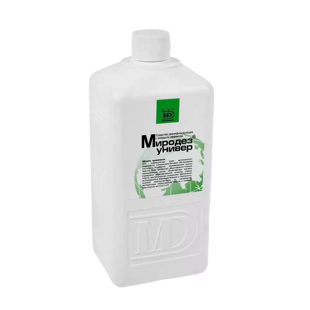 Миродез Универ, дезинфицирующее средство, объем 1,0л МК