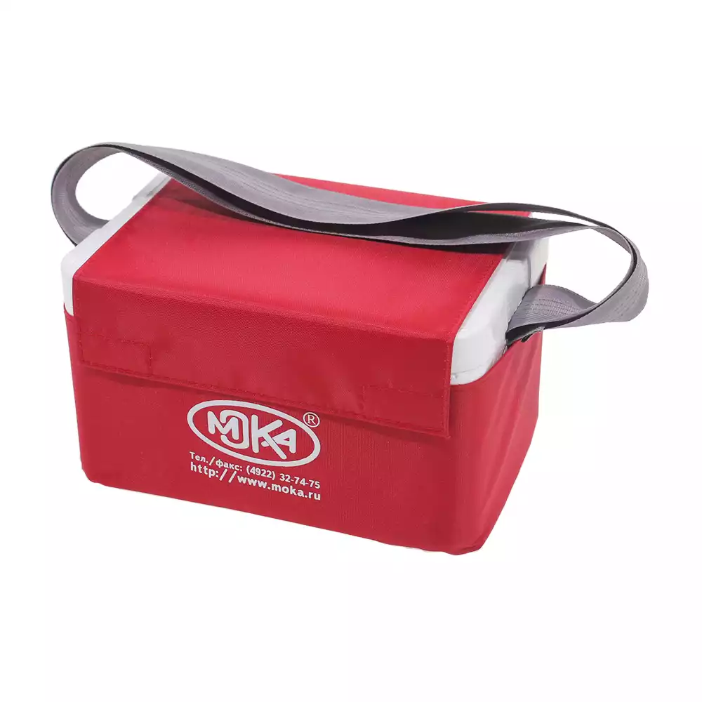 Термоконтейнер ТМ2-01 «МОКА», объем 1,5л,  горизонтальный, в комплекте 2 хладоэлемента,